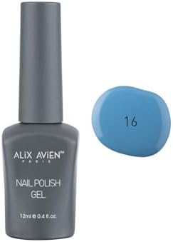 Uv Kalıcı Bebak Mavi Jel Oje 16 - Gel Polish - 12 ml