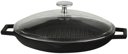 Döküm Izgara TVA Cam Kapaklı, 26 cm