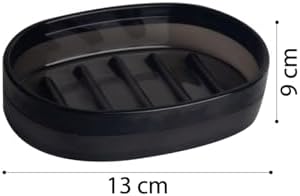 Akrilik 3'lü Banyo ve Lavabo Seti - Diş Fırçalık, Sıvı Sabunluk ve Katı Sabunluk - Şık, Dayanıklı, Modern Banyo Organizeri (ASORTİ)