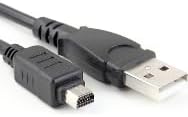 uyumlu dijital fotoğraf makina kablosu CB-USB5/CB-USB6 12 P USB 12 pin kablo