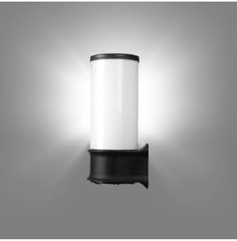 Tekli Sensörlü Aplik Bahçe Lambası Zita Dekoratif Dış Mekan Bahçe Aydınlatma 25 cm IP54 E27