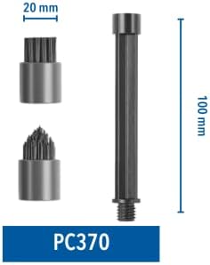 PC370 Zor Erişilen Yerler için Versa Detay Fırçası, Versa (PC10-1/10) İle Uyumlu, 2'li