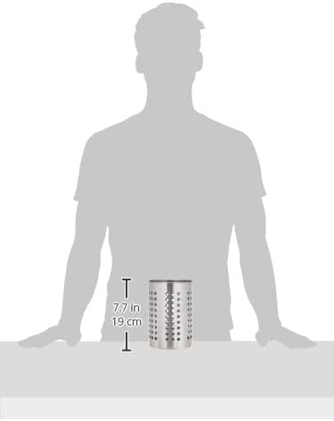 ORDNING mutfak gereci tutucu, paslanmaz çelik 18 x 12 x 12 cm