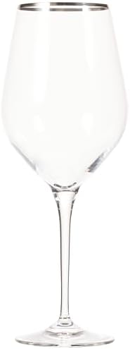 Chamonix Kırmızı Şarap Kadehi Silver