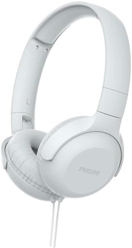TAUH201 Kablolu Kulak Üstü Kulaklık Beyaz