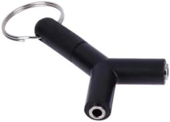 4495 3.5mm Kulaklık Çoklayıcı Çoğaltıcı Switch Splitter Anahtarlık Adaptör