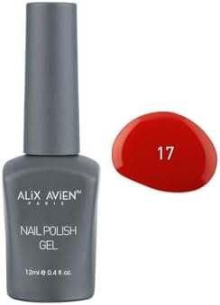Uv Kalıcı Bayrak Kırmızı Jel Oje 17 - Gel Polish - 12 ml