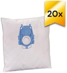 ELEKTRİKLİ SÜPÜRGE SENTETİK TOZ TORBASI, 5 KATMANLI, 20 ADET, MAVİ PLASTİK, TYP P, İLE UYUMLU ÜRÜNLER AÇIKLAMADA