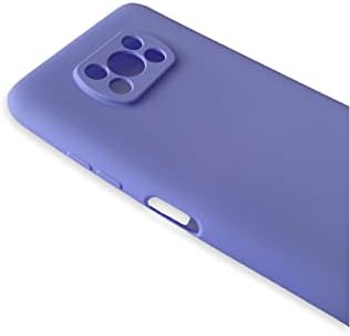 X3 NFC Uyumlu Kılıf Kamera Lens Korumalı Esnek Silikon Yıkanabilir Uzun Ömürlü Kapak - Lila