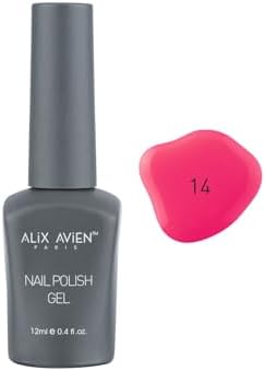 Uv Kalıcı Neon Pembe Jel Oje 14 - Gel Polish - 12 ml