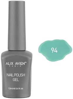 Açık Yeşil Kalıcı Oje 94-Yoğun Renk Veren Jel Oje 12 ml-Nail UV Gel Polish 94