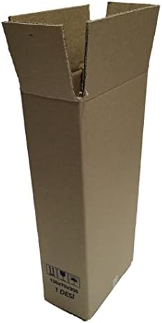 1 Desi Çift Oluklu Karton Koli 13x7x30 cm 20 Adet