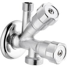 Dual Çatal Ara Musluk Batarya Ve Çamaşır Prinç Musluk