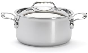 DE BUYER kızartma tenceresi KAPAKLI, paslanmaz çelik, gümüş, paslanmaz çelik, Gümüş, 27.9 x 20.1 x 10.9 cm