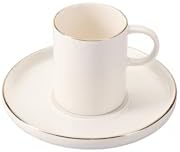 Illusion Altın Yaldız 4 Kişilik Kahve Takımı 85cc