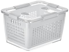 - Lavin 4 Litre Açık Gri Saklama Kabı