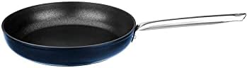 Titanium 24Cm Tava, Çelik Sap Metalik Mavi