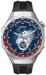 Amoled Ekran 48mm Metal ve Silikon Kordonlu Akıllı Saat Gri WT6 Pro