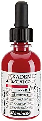 Akrilik Mürekkep 50 ml 341 Cadmium Red Hue Dark