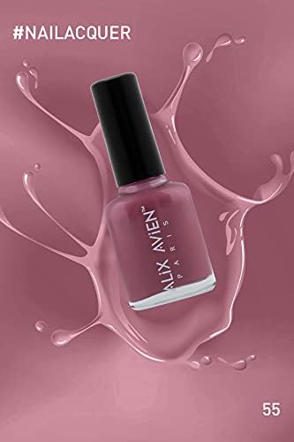 Pembe Nude Oje 55 - Yüksek Pigmentli Uzun Süreli Kalıcılık Hızlı Kuruma - Nail Lacquer 55