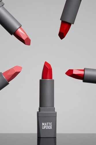 Yoğun Renk Veren Uzun Süre Kalıcı Nemlendirici Kadifemsi Mat Ruj - Matte Lipstick 410 Rose Coral