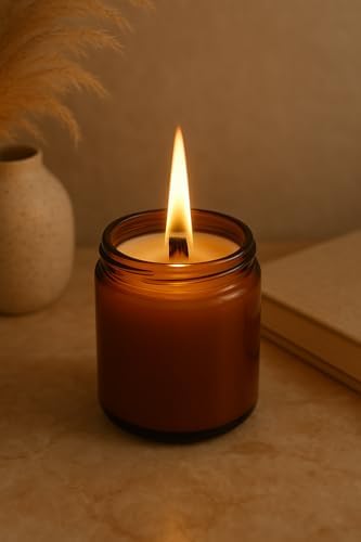 210 ml Paçuli&Yasemin&Portakal Kokulu Kavanoz Mum