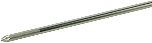 - Pozidriv PZ1 tornavida (250 mm bıçak uzunluğu, krom vanadyum ergonomik SoftGrip sap) 0-65-319, Gümüş