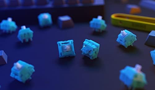 PC Gaming Race Lynx Switch, 36 adet, yağlanmış doğrusal switch, oyun klavyesi için, yüksek uyumluluk, 5 pin anahtar, SMD LED'lerle uyumlu, 60g Tetikleme Gücü