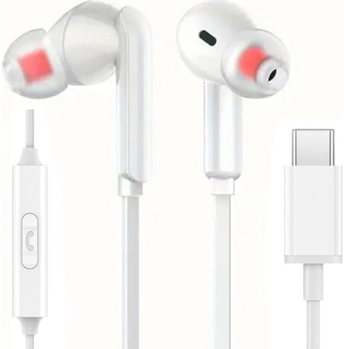 SİLİKON KABLOLU TYPE C KULAKLIK TÜM TYPEC ÇIKIŞLI CİHAZLARA UYUMLU TAK ÇALIŞTIR TAK KULLAN BLUETOOTH GEREKMEZ MÜKEMEL SES BASS TİZ MİKROFON AAA KALİTE !!! TC21 BEYAZ