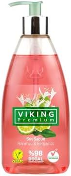 Viking Premium Sıvı Sabun Hanımeli&Bergamot 500 ml
