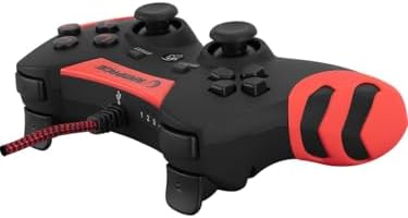 2 Li Paket SG-R218 Ps3/pc x Input Kırmızı USB 1.8m Joypad +Mavi G Desenli Gaming Mouse Pad Hediye Li