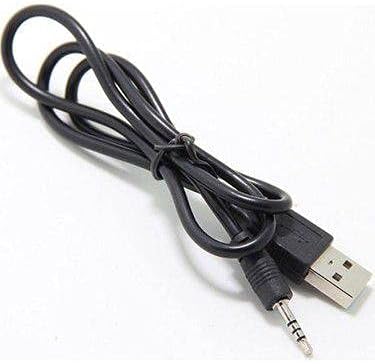 şarz kablosu usb to 2.5mm aux kablo 2.5 mm stereo usb kablo kask intercom şarz kablosu