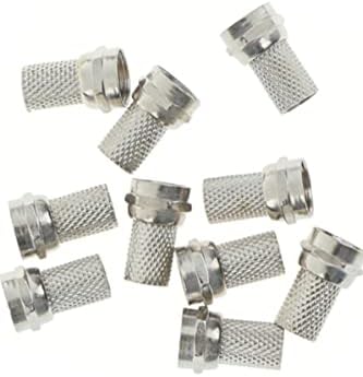 10 ADET TV Uydu Kablosu RG6/U4 18MM Geniş F Konnektör