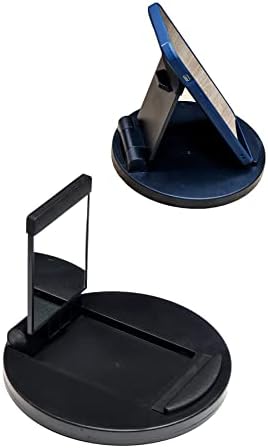 Sabitleyici Telefon Tablet Tutucu Stand Aynalı Açılır Kapanır Kapaklı (siyah)