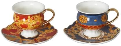 Art Clarissa Dörtlü Ayaklı Kahve Fincanı Seti