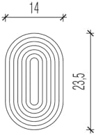 Tezyinat -Ahşap Sarmal Serisi Doğal Kayın Ağacından Sunum Tahtası 1 adet