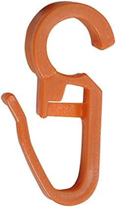 Rustik Perde Klipsi 50 Adet Meşe Rengi