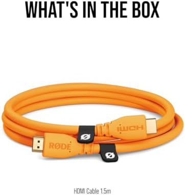 HDMI-1.5 Premium Yüksek Hızlı HDMI Kablosu Ethernetli (1,5m/5ft, Turuncu)