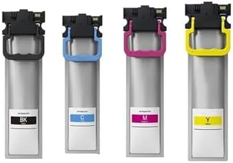 Bitmeyen Kartuş Epson Uyumlu Muadil lar, Epson T9451Xl - T9452Xl - T9453Xl T9454Xl Takım - Workforce Pro Wf-C5210Dw - C5290Dw - C5710Dwf -C5790Dwf - C5215Dw Muadil