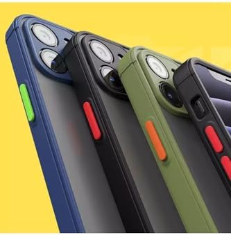 11 ile Uyumlu Siyah Hux Mat Şeffaf Kilif