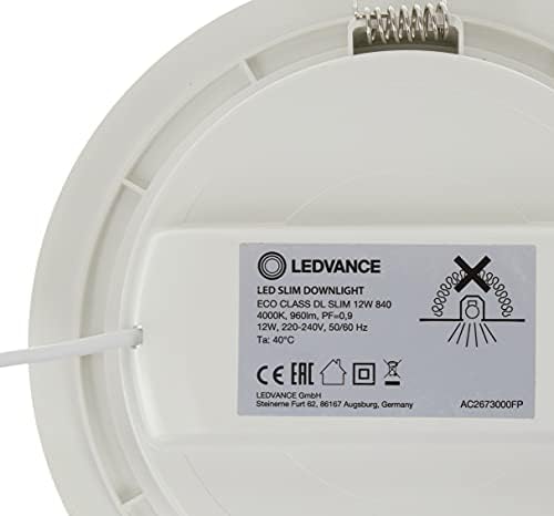ECO DL SLIM 170 12W840 WT 10X1 TR LEDV