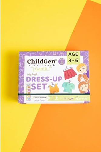 Giysi Giydirme Sahneli Oyun Hamuru Kutusu