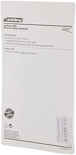 Edding Turkey ED260B403 Beyaz Yazı Tahtası Kalemi