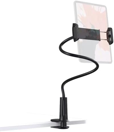 90 CM Akrobat Esnek Tablet ve Telefon Tutucu Stand Siyah