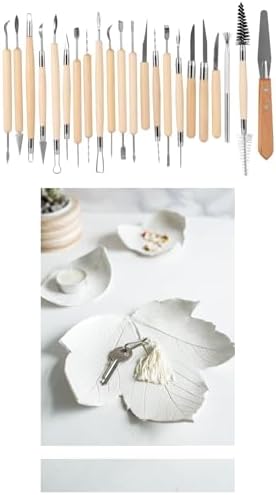 30 PARÇA HEYKEL ÇÖMLEK SERAMİK KİL YAPIM & MODELLEME SETİ