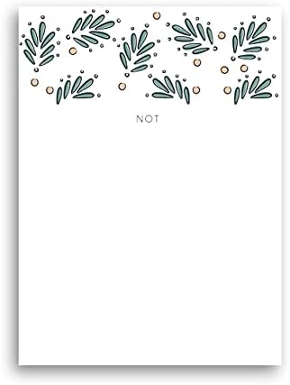 3'lü Masaüstü Çiçek Desenli Not Kağıt Seti