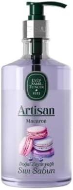 Artisan Doğal Zeytinyağlı Sıvı Sabun-Macaron 600 ml