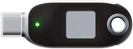 FEITIAN BioPass K26 USB Güvenlik Anahtarı - İki Faktörlü Kimlik Doğrulayıcı - FIDO U2F + FIDO2 ile USB-C - Biyometrik Parmak İzi