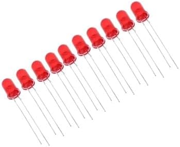 5 mm Kırmızı Led Paketi - 10 Adet