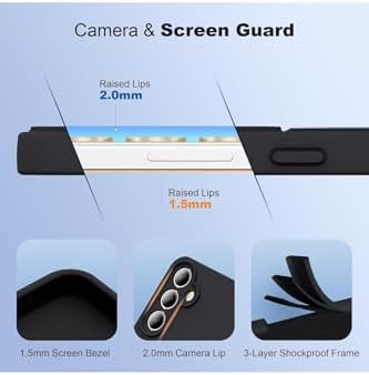 - Galaxy A56 ile uyumlu Kılıf ile uyumlu Halkalı Standlı içi Kadife Yumuşak Renkli Silikon Kapak